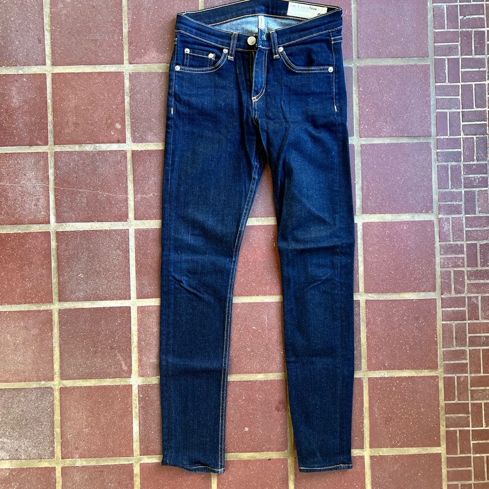 Rag & Bone High Rise Skinny size 25 in HERITAGE